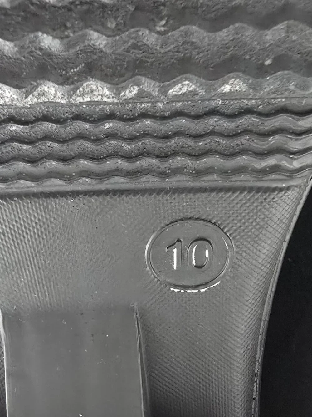 NWT Boots Black Garden Rain Boots Size 10 Target - Picture 10 of 13